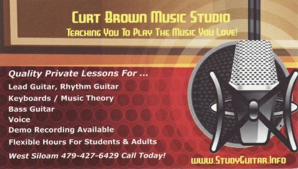 Curt Brown Music Studio (siloam springs)