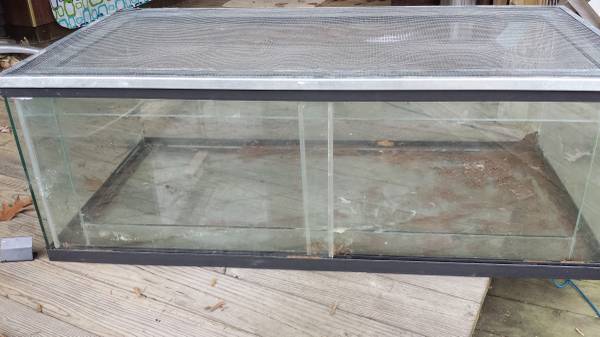 Custom 2 x 4 Glass enclosure for large snakes or lizards