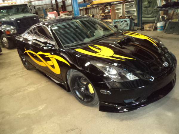 custom fast and furious 2001 gts 6 speed celica low miles