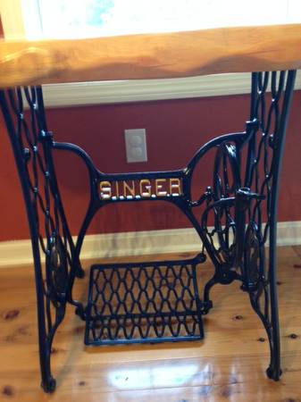 Custom Rustic Singer Table