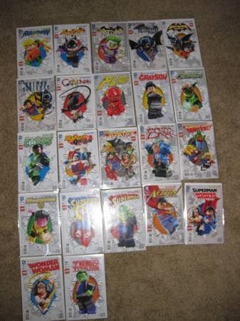 DC Lego Variant Cover ENTIRE SET