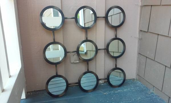 Decorative Mirror with 9 Mini Mirrors