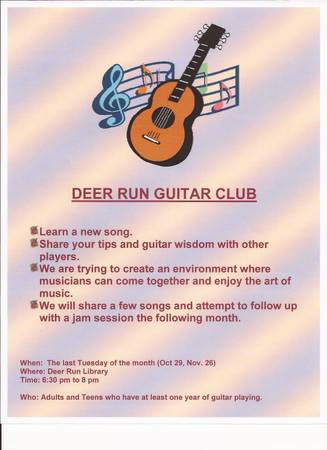 Deer Run Guitar Club