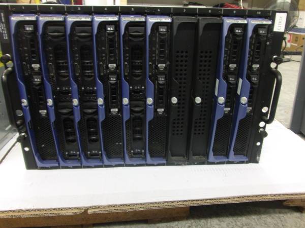 Dell PowerEdge 18551955 Server w 8 blades