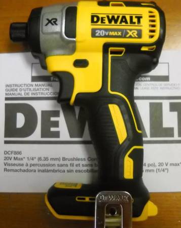 Dewalt impact driver 20v brushless