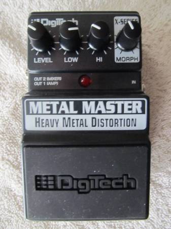 Digitech Metal Master Distortion Pedal
