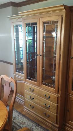 Dining room hutch.  Comes in 3 parts