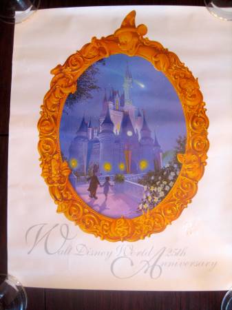 Disney World 25th Annv. Poster