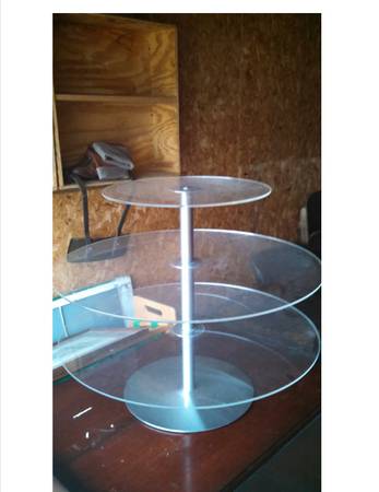 DISPLAY TABLES, LUCITE 4 AVAILABLE