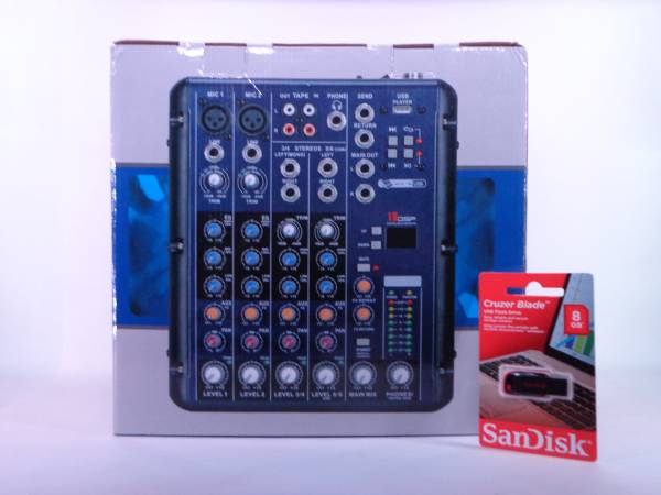 DJ Mixer Console