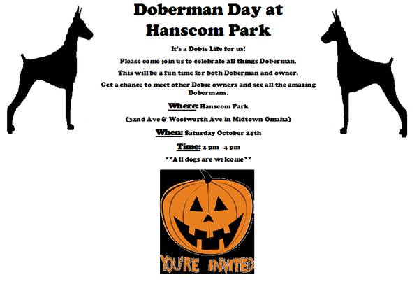 Doberman Day at Hanscom Park (Hanscom Park)
