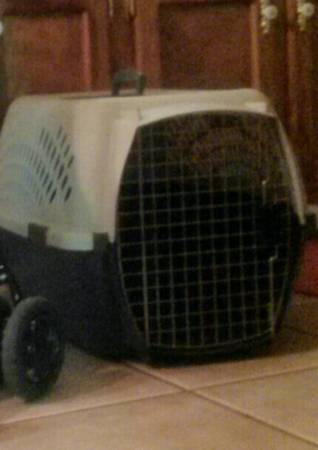 Dog crate in great condition (winder)