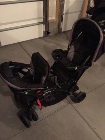 Double Stroller Sit and Stand