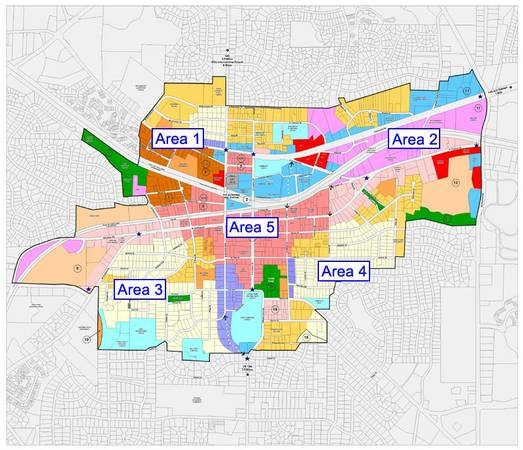 Downtown Cary, NC.  2.59 acres (Cary)