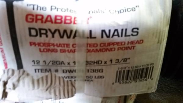 Drywall Nails Grabber 50 lb Box
