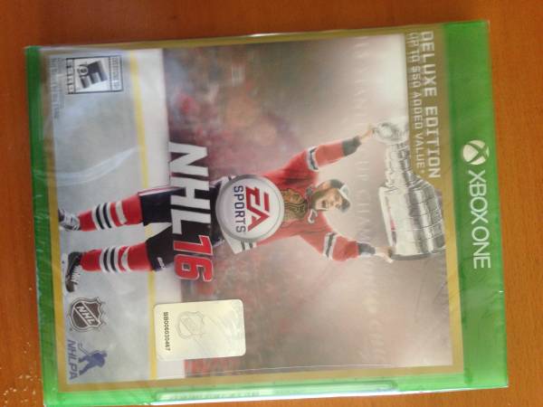 EA Sports NHL 16 (deluxe edition) XBOX ONE