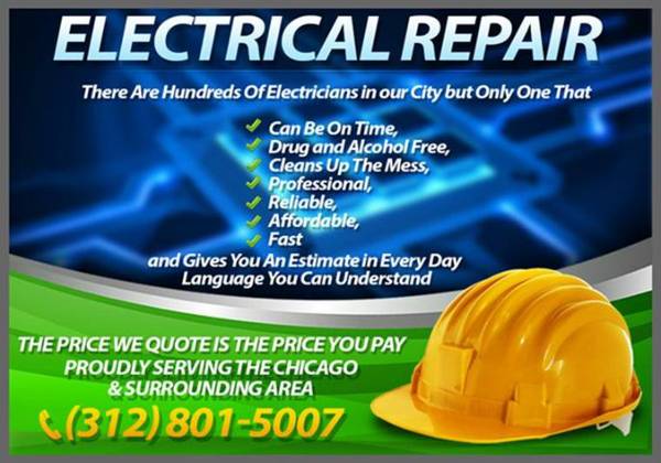 Electrician That Is LICENSED, HONEST, RELIABLE, AFFORDABLE (north west suburbs Electrician Electrici)