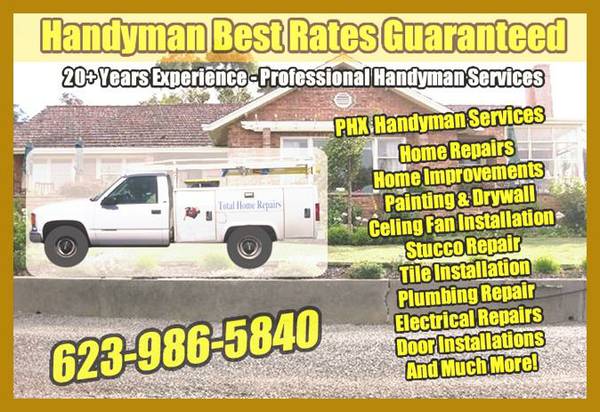 ELITE HANDYMAN CUSTOM WORK AND MAINTENANCE (west valley)