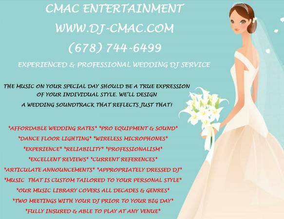 Enhance Your Wedding With A Great DJ Service (Metro Atlanta Wedding DJs)
