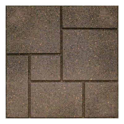 Envirotile Cobblestone 18 in. x 18 in. Earth Paver