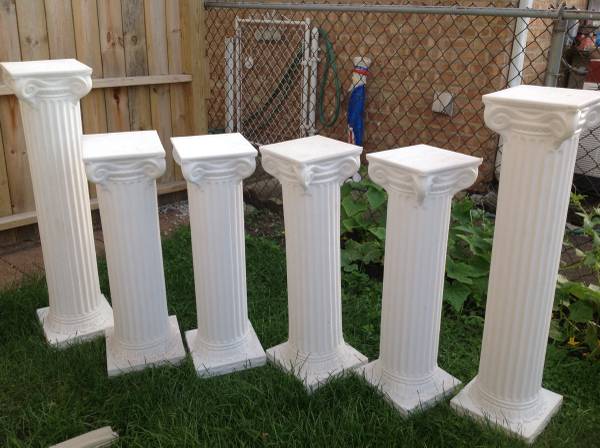 Eventwedding pillars (Burbank, il)