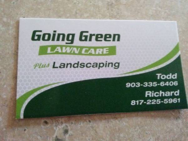 experienced workers for landscaping (fort worth)