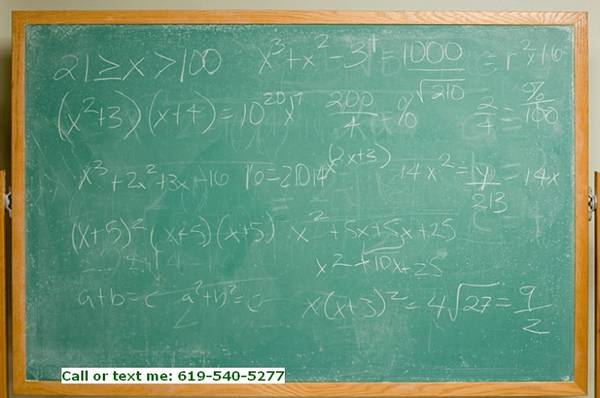 Expert Math Help Algebra thru Calculus  (Denver)