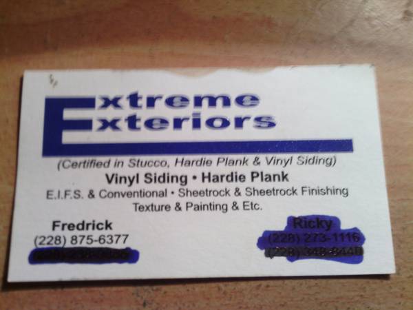 Extreme Exteriors Inc. (The Coast)