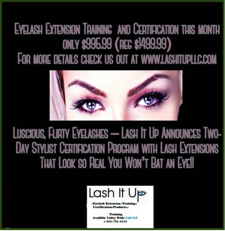 Eyelash Extension Training amp Certification (Nationwide)
