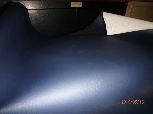 FABRIC BOLT OF COMMERCIAL NAUGAHYDE SEATINTERIOR  UPHOLSTERY