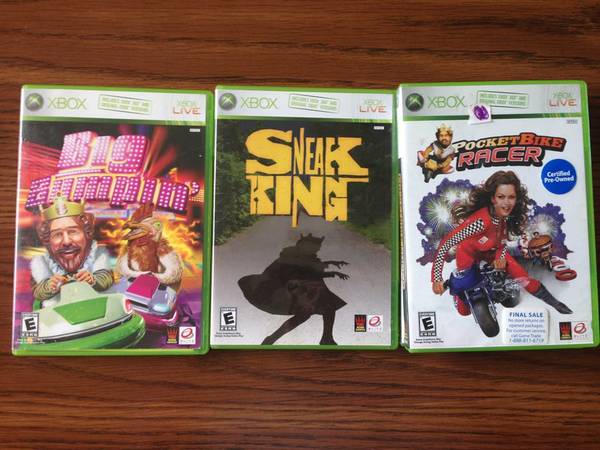 Factory Sealed Xbox Games  10.00 for all 3 games (hayward)