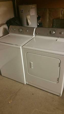 Fairly new washer and dryer 400 or OBO