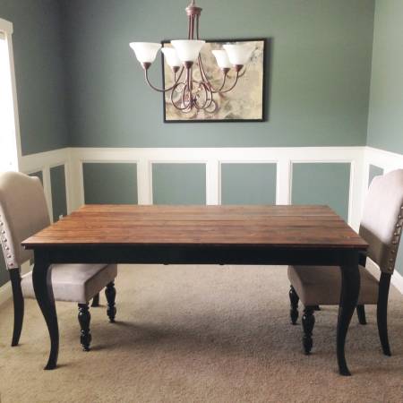 Farm house table amp chairs