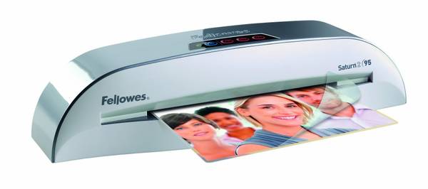 Fellowes 9.5 Thermal amp Cold Laminating Machine with 10 Pouches