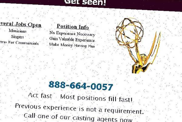 Female and male help wanted for new television series (Vermont)