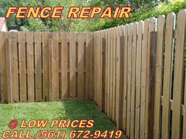 Fence Painting amp Repair  Low Prices