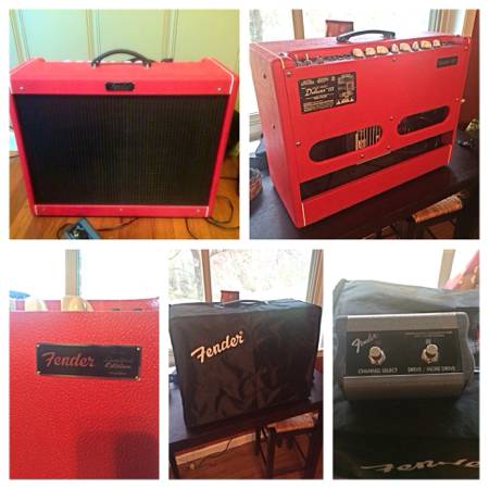 Fender Hot Rod Deluxe III Red October Limited Edition (Clinton, LA)