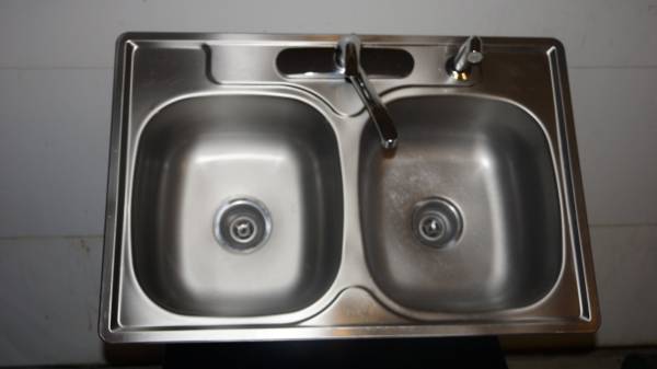 FHP Stainless Steel Double Bowl Drop In Sink