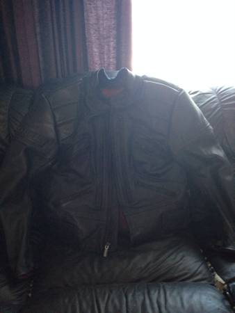 Fieldsheer armored leather riding jacket