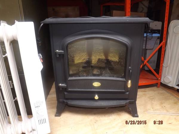 Fireplace portable electric