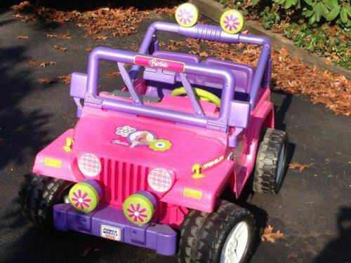 Fisher Price Power Wheels Barbie Jeep