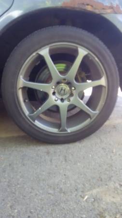 Five lug universal Honda rims