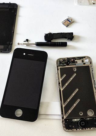 FIX CrackedBroken iPhone 55S44S GlassDigitizer REPLACEMENT (Rumford)