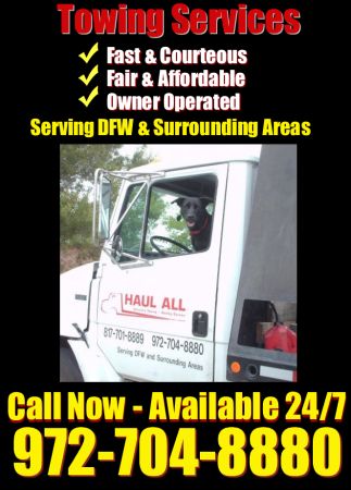 FLATBED, TOWING, WRECKER (Dallas, Fort Worth)