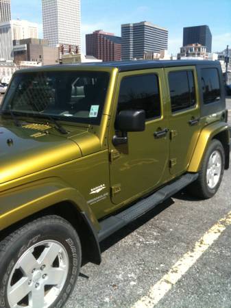 For sale Jeep Wrangler Unlimited 4dr