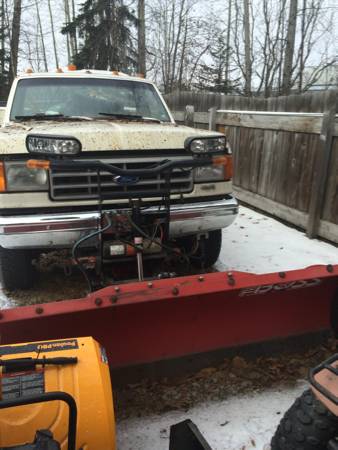 Ford f350 dully plow truck (Anchorage)