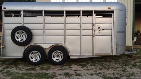 FOUR HORSE BUMPER PULL TRAILER FOR SALE