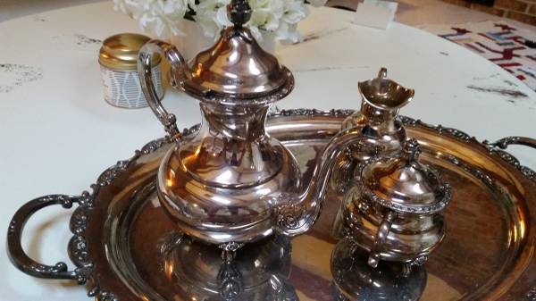 Four Piece Silver Tea Set