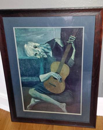Framed Art Print by Picasso