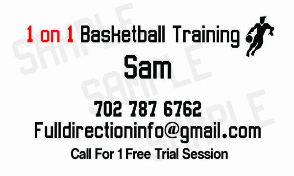 Free 1 on 1 Basketball Training Session (Las Vegas)